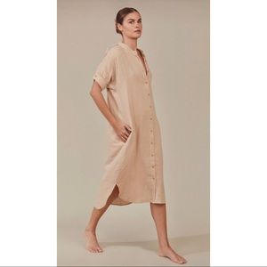 ACACIA Resort 2022 Koda Dress NWT in Oat
